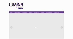 Desktop Screenshot of luminastudio.org